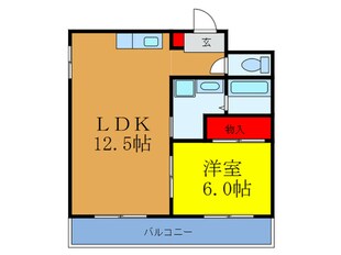 サンホワイティ豊里の物件間取画像